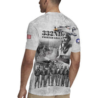 Red Tails Aviators Rugby Jersey WWII Heroes Tribute Retro Style - Wonder Print Shop