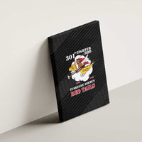 Tuskegee Airmen Red Tails Canvas Wall Art 301st Fighter Squadron - Black - Wonder Print Shop