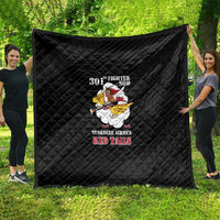 Tuskegee Airmen Red Tails Quilt 301st Fighter Squadron - Black - Wonder Print Shop
