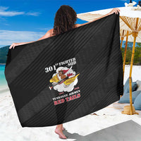 Tuskegee Airmen Red Tails Sarong 301st Fighter Squadron - Black - Wonder Print Shop