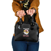 Tuskegee Airmen Red Tails Shoulder Handbag 301st Fighter Squadron - Black - Wonder Print Shop