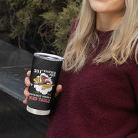 Personalized Tuskegee Airmen Red Tails Tumbler Cup 301st Fighter Squadron - Black - Wonder Print Shop