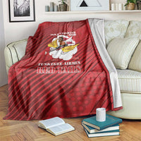 Tuskegee Airmen Red Tails Blanket 301st Fighter Squadron - Red - Wonder Print Shop