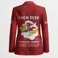 Personalized Tuskegee Airmen Red Tails Blazer 301st Fighter Squadron - Red - Wonder Print Shop