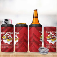 Personalized Tuskegee Airmen Red Tails 4 in 1 Can Cooler Tumbler 301st Fighter Squadron - Red - Wonder Print Shop