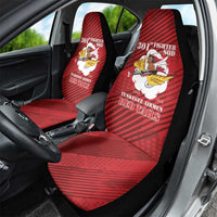 Tuskegee Airmen Red Tails Car Seat Cover 301st Fighter Squadron - Red - Wonder Print Shop