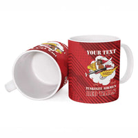 Personalized Tuskegee Airmen Red Tails Ceramic Mug 301st Fighter Squadron - Red - Wonder Print Shop