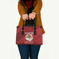 Tuskegee Airmen Red Tails Leather Bag 301st Fighter Squadron - Red - Wonder Print Shop