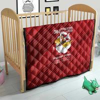 Tuskegee Airmen Red Tails Quilt 301st Fighter Squadron - Red - Wonder Print Shop