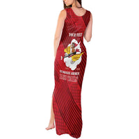 Personalized Tuskegee Airmen Red Tails Tank Maxi Dress 301st Fighter Squadron - Red - Wonder Print Shop