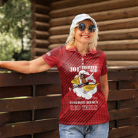 Personalized Tuskegee Airmen Red Tails Women Polo Shirt 301st Fighter Squadron - Red - Wonder Print Shop