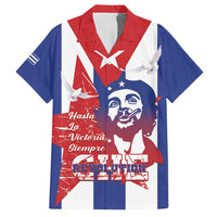 Cuba Liberation Day Family Matching Off Shoulder Short Dress and Hawaiian Shirt Che Guevara Revolution - Wonder Print Shop