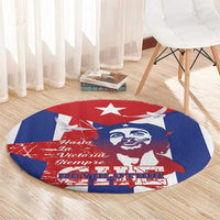 Cuba Liberation Day Round Carpet Che Guevara Revolution