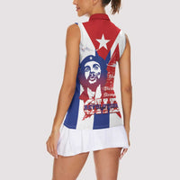 Cuba Liberation Day Women Sleeveless Polo Shirt Che Guevara Revolution - Wonder Print Shop