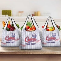 Custom Cuba Baseball Grocery Bag Sporty Style