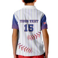 Custom Cuba Baseball Kid Polo Shirt Sporty Style - Wonder Print Shop