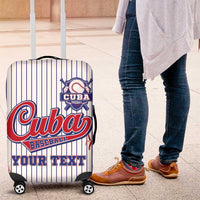 Custom Cuba Baseball Luggage Cover Sporty Style - Wonder Print Shop