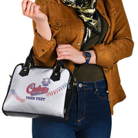 Custom Cuba Baseball Shoulder Handbag Sporty Style