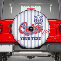 Custom Cuba Baseball Spare Tire Cover Sporty Style - Wonder Print Shop