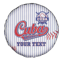 Custom Cuba Baseball Spare Tire Cover Sporty Style - Wonder Print Shop