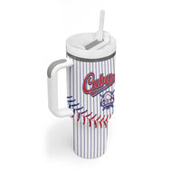 Custom Cuba Baseball Tumbler With Handle Sporty Style - Wonder Print Shop