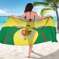 Personalised Senegal Sarong Coat Of Arms Mix African Pattern - Wonder Print Shop