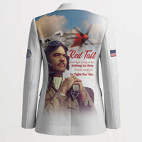 Tuskegee Airmen Red Tails Blazer Brave Enough to Fight - Wonder Print Shop