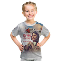 Tuskegee Airmen Red Tails Kid T Shirt Brave Enough to Fight - Wonder Print Shop