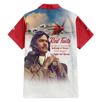 Tuskegee Airmen Red Tails Hawaiian Shirt Red - Brave Enough to Fight - Wonder Print Shop