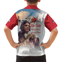 Tuskegee Airmen Red Tails Hawaiian Shirt Red - Brave Enough to Fight - Wonder Print Shop