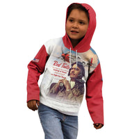 Tuskegee Airmen Red Tails Kid Hoodie Red - Brave Enough to Fight - Wonder Print Shop