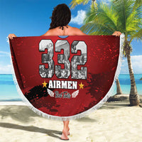 85 Years of Tuskegee Airmen Beach Blanket 332nd Fighter Group Red Tails - Wonder Print Shop
