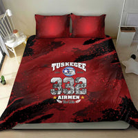 85 Years of Tuskegee Airmen Bedding Set 332nd Fighter Group Red Tails - Wonder Print Shop