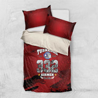 85 Years of Tuskegee Airmen Bedding Set 332nd Fighter Group Red Tails - Wonder Print Shop