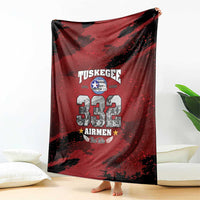 85 Years of Tuskegee Airmen Blanket 332nd Fighter Group Red Tails - Wonder Print Shop