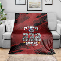 85 Years of Tuskegee Airmen Blanket 332nd Fighter Group Red Tails - Wonder Print Shop