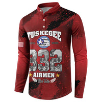 85 Years of Tuskegee Airmen Button Sweatshirt 332nd Fighter Group Red Tails - Wonder Print Shop