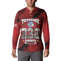 85 Years of Tuskegee Airmen Button Sweatshirt 332nd Fighter Group Red Tails - Wonder Print Shop