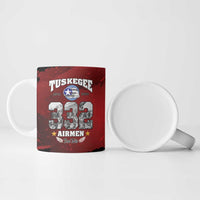 85 Years of Tuskegee Airmen Ceramic Mug 332nd Fighter Group Red Tails - Wonder Print Shop