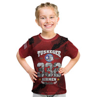 85 Years of Tuskegee Airmen Kid T Shirt 332nd Fighter Group Red Tails - Wonder Print Shop