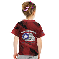 85 Years of Tuskegee Airmen Kid T Shirt 332nd Fighter Group Red Tails - Wonder Print Shop