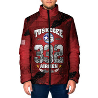 85 Years of Tuskegee Airmen Padded Jacket 332nd Fighter Group Red Tails - Wonder Print Shop