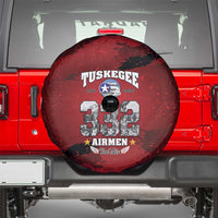 85 Years of Tuskegee Airmen Spare Tire Cover 332nd Fighter Group Red Tails - Wonder Print Shop