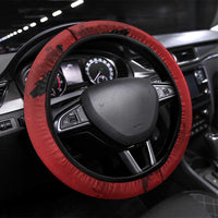 85 Years of Tuskegee Airmen Steering Wheel Cover 332nd Fighter Group Red Tails - Wonder Print Shop