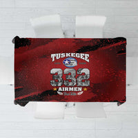 85 Years of Tuskegee Airmen Tablecloth 332nd Fighter Group Red Tails - Wonder Print Shop