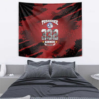 85 Years of Tuskegee Airmen Tapestry 332nd Fighter Group Red Tails - Wonder Print Shop