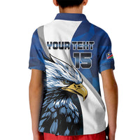Custom Namibia Cricket Kid Polo Shirt Go Champions