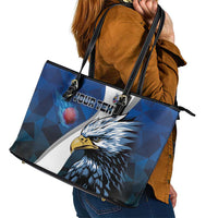 Custom Namibia Cricket Leather Tote Bag Go Champions