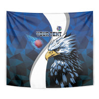Custom Namibia Cricket Tapestry Go Champions