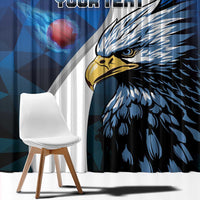 Custom Namibia Cricket Window Curtain Go Champions